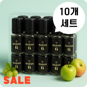 [10개 세트] 바론식스 입호흡 액상 30ml