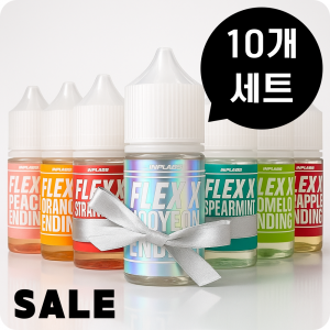 [10개 세트] 플렉스X 입호흡 액상 30ml